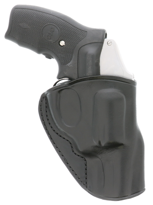 Galco SG158B Stinger  OWB Black Leather Belt Loop Fits S&W J Frame Fits Charter Arms Undercover Right Hand