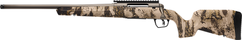 Savage Arms 32345 Axis 2 Pro Compact 243 Win 4+1 20" Gun Metal Bronze Cerakote Heavy Sporter Threaded Barrel & Picatinny Rail Carbon Steel Receiver, Fixed Western Camo Synthetic Stock, Left Hand