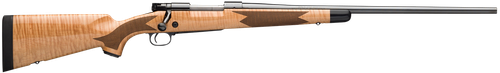 Winchester Repeating Arms 535218230 Model 70 Super Grade 7mm Rem Mag Caliber with 3+1 Capacity, 26" Barrel, High Polished Blued Metal Finish & Gloss AAA Maple Stock Right Hand (Full Size)