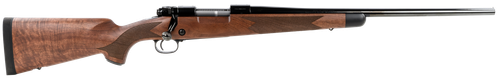 Winchester Repeating Arms 535203289 Model 70 Super Grade 6.5 Creedmoor Caliber with 4+1 Capacity, 22" Barrel, High Polished Blued Metal Finish & Satin Fancy Walnut Stock Right Hand (Full Size)