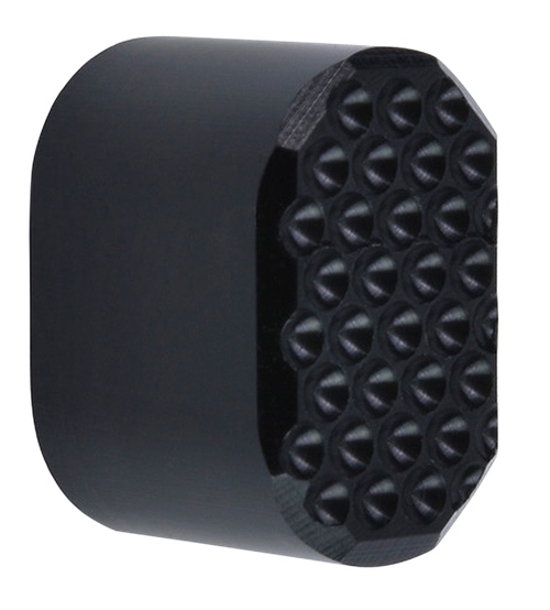 Phase 5 Weapon Systems PMRBLKDIMPLED Dimpled Mag Release  6061-T6 Aluminum Black Anodized