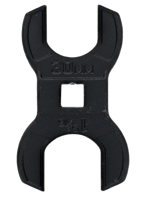 Wheeler 1199466 Barrel Nut Crowfoot Wrench Black Steel