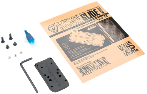Strike Industries P365RMR Strike Slide Adapter Plate Black 5.80" Long Compatible w/ SI Strike P365 Slide