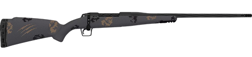 Fierce Firearms TWTROG7PRC24BS Twisted Rogue 7mm PRC 24" Armour Lube Black Steel Threaded Barrel, Drilled & Tapped Steel Receiver, LR Negative Comb Sonora Ambush Camo Carbon Fiber Stock