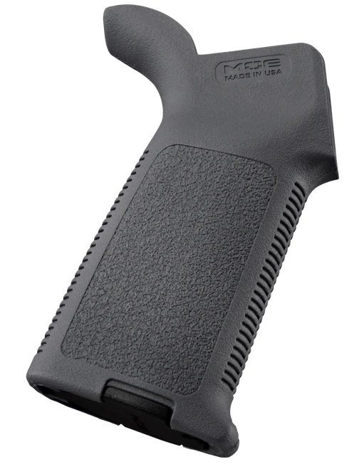 Magpul MAG415-GRY MOE Grip Aggressive Textured Gray Polymer for AR-15, AR-10, M4, M16, M110, SR25