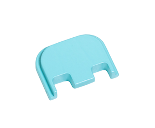 Timber Creek Outdoors GL43XSCPRE Glock 43X/48 Slide Cover Plate Robin's Egg Blue Aluminum