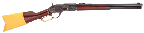Taylors & Company 550172COM 1873 Comanchero 45 Colt (LC) Caliber with 10+1 Capacity, 20" Blued Barrel, Color Case Hardened Metal Finish & Walnut Straight Stock Right Hand (Full Size)
