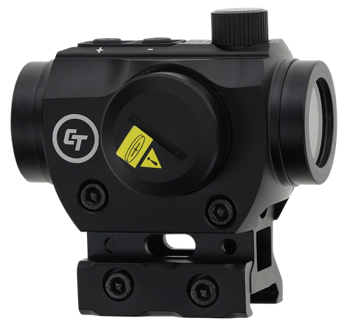 Crimson Trace 1244743 CTS-25  Black 4 MOA Red Dot Reticle, Includes Riser