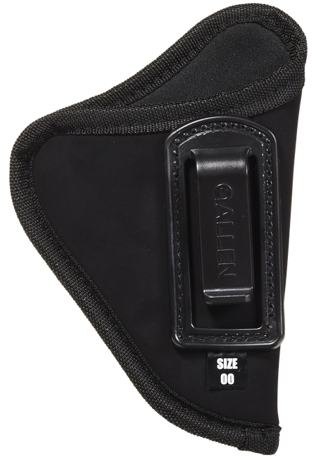 Allen 44600 Inside-The-Pant Conceal Carry Holster Size 00 IWB Black Ultrasuede Fabric, Fits Small/Medium DA Revolvers, Belt Mount Clip, Right Hand