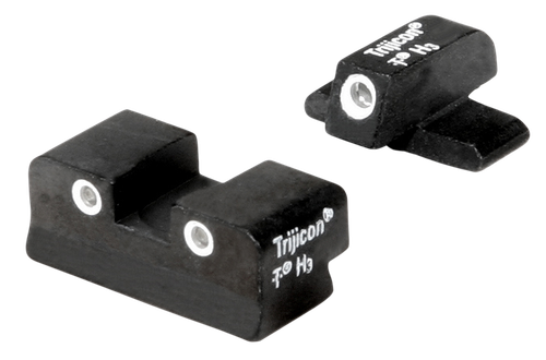 Trijicon 600988 Bright & Tough Night Sights  Green/Tritium White Outline Front Sight-Green/Tritium White Outline Rear Sight FN509