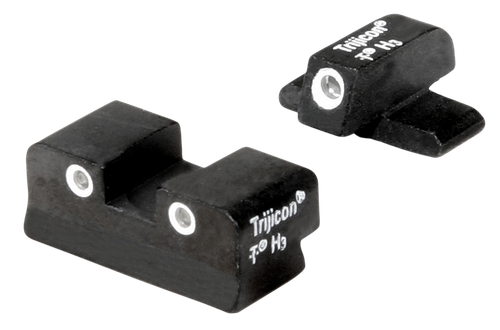 Trijicon 600988 Bright & Tough Night Sights  Green/Tritium White Outline Front Sight-Green/Tritium White Outline Rear Sight FN509