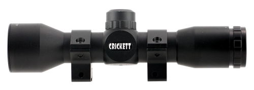 Crickett KSA054 Quick Focus  Black 4x32mm 1" Tube Mil-Dot Reticle