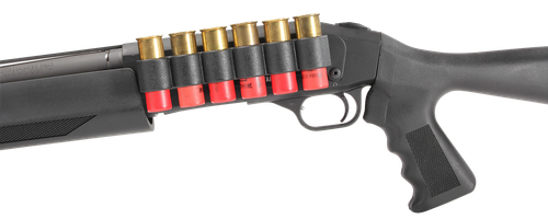 TacStar 1081212 Slimline Sideaddle Mossberg 930 12 Gauge 6rds Black Polymer w/Aluminum Mounting Plate