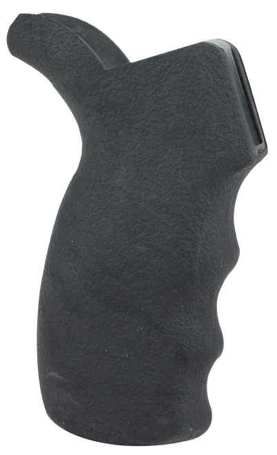 Pachmayr 02466 AR Rear Grip Non-Slip Texture Black Rubber with Finger Grooves for AR-15