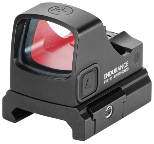 Hawke Sport Optics 12151 Endurance Reflex Sight  Black 1x21mm 3 MOA Dot/Circle Dot Reticle Weaver Rail/RMSc Footprint Mount