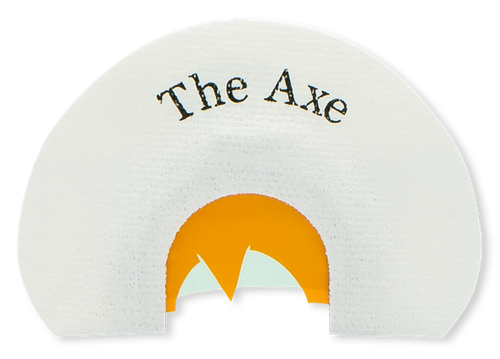 Rolling Thunder Game Call TC009-AXE The Axe Diaphragm Call 2 Reed Bat Wing Cut Attracts Turkey Species
