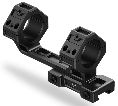 Swampfox Optics SHRM30M2 Hostile Engagement Mount Black 7075 Aluminum 30mm Tube