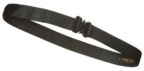 Tacshield T30MDBK Tactical Gun Belt Black Webbing 34-38" 1.50" Wide Buckle Closure