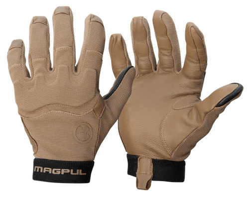 Magpul MAG1015-251 Patrol 2.0 Gloves Coyote Nylon/Leather Small