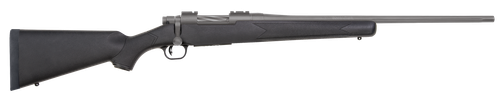 Mossberg 28069 Patriot  Full Size 25-06 Rem 5+1 22" Stainless Cerakote Fluted Barrel, Drilled & Tapped Cerakote Stainless Steel Receiver, Black Fixed Synthetic Stock, Right Hand
