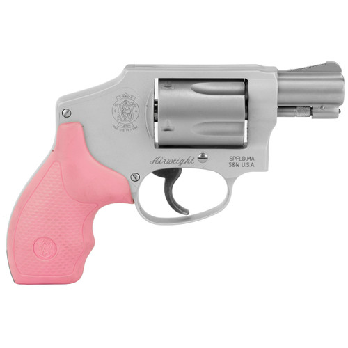 S&W 642 38SPL+P 1.88" 5RD CNT PNK GP