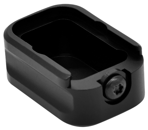 Warne MESIG54BLK Magazine Extension  made of 6061-T6 Aluminum with Hardcoat Anodized Black Finish for Sig P320 Magazines (Adds 5rds 9mm Luger)