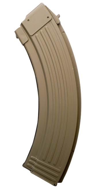 Global Ordnance LLC 810091157503   40rd 7.62x39mm Fits AK-47 FDE Steel
