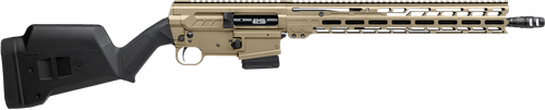 CMMG 30A650ACT Dissent BR4 *CA Compliant 300 Blackout 10+1 16.10" Black Nitride Threaded Barrel, Coyote Tan Cerakote Picatinny Rail Aluminum Receiver, Magpul SGA Black Synthetic Stock