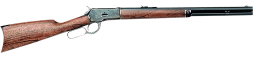Cimarron AS611 1892 Cogburn Carbine 45 Colt (LC) 10+1 20" Blued Octagon Barrel, Color Case Hardened Receiver, Walnut Furniture
