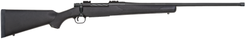 Mossberg 28118 Patriot  Full Size 300 Win Mag 3+1 24" Matte Blued Fluted Threaded Barrel, Drilled & Tapped Matte Blued Stainless Steel Receiver, Black Fixed Synthetic Stock, Right Hand