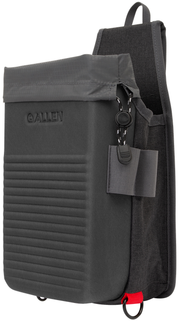 Allen 8334 Competitor Double Compartment Shell Bag Gray Molded EVA 12 Gauge