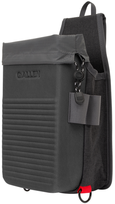 Allen 8334 Competitor Double Compartment Shell Bag Gray Molded EVA 12 Gauge