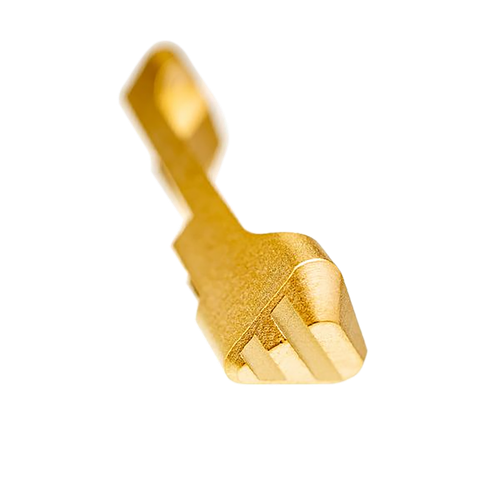 Tyrant CNC TDP320EGOLD  Extended Magazine Release Sig P320 Gold Steel