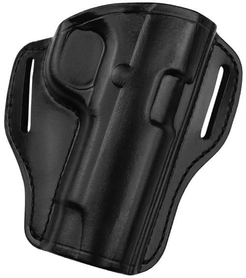 Bianchi 25018 57 Remedy  OWB Size 10 Black Leather Belt Slide Fits Colt 1911 Government Right Hand