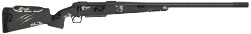 Fierce Firearms FCTRXP65PRC22BU CT Rival XP 6.5 PRC 3+1 22" C3 Carbon Fiber, Black Titanium Rec, Urban Camo Carbon Fiber Rival Stock with Adj. Cheek Piece, Radial TI Muzzle Brake