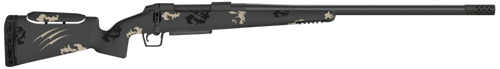 Fierce Firearms FCTRXP65PRC22BU CT Rival XP 6.5 PRC 3+1 22" C3 Carbon Fiber, Black Titanium Rec, Urban Camo Carbon Fiber Rival Stock with Adj. Cheek Piece, Radial TI Muzzle Brake