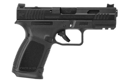 RPX3C9 9MM 4" BLK SLIDE 15+19mm