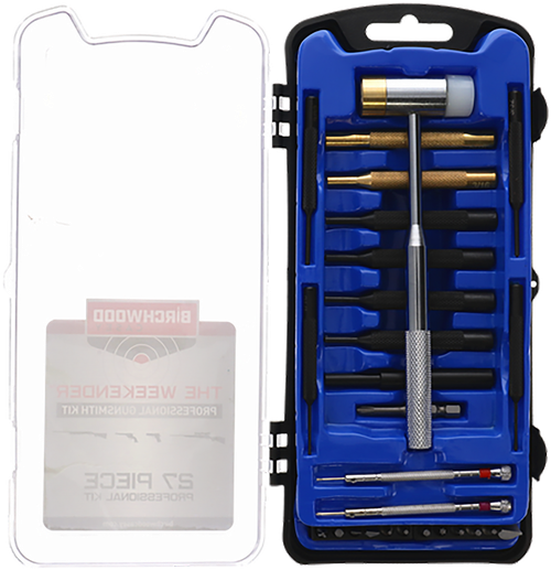Birchwood Casey 42021 Weekender Professional Gunsmith Kit Blue 27 Pieces
