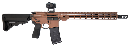 Bushmaster 0010006H212 Bravo Zulu  5.56 NATO 30rd 16" Salt Bath Nitride 7075 Aluminum Alloy Receiver H Series Cerakote Grip