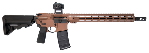 Bushmaster 0010006H212 Bravo Zulu  5.56 NATO 30rd 16" Salt Bath Nitride 7075 Aluminum Alloy Receiver H Series Cerakote Grip