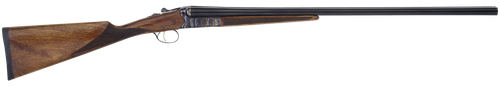 TriStar 38016 Bristol SxS Full Size 16 Gauge Break Open 2.75" 2rd 28" Blued Side By Side Barrel, Color Case Hardened Steel Receiver, English Style Oiled Turkish Walnut Stock, Right Hand