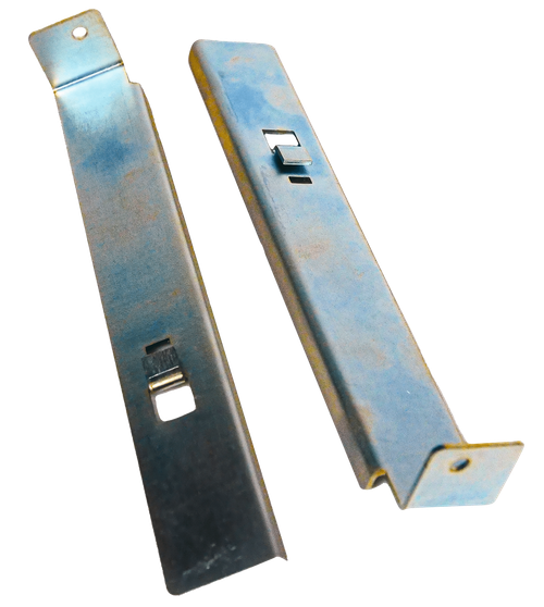 Berry's 54358 Gun Safe Pistol Rack Silver Steel Handgun