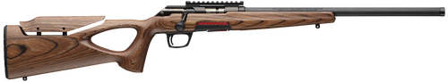 Winchester Repeating Arms 525228102 Xpert Target 22 LR 10+1 18" Matte Black Threaded Bull Barrel, Matte Black Picatinny Rail Steel Receiver, Brown Adj Comb & LOP Thumbhole Laminate Stock