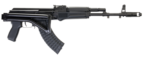 Arsenal SAM7SF-84E SAM7SF 84E 7.62x39mm 10+1 16.33" Black Steel Threaded Barrel, Black Forged & Milled Aluminum Receiver, Black Synthetic Folding Right Side Stock, Black Polymer Grip