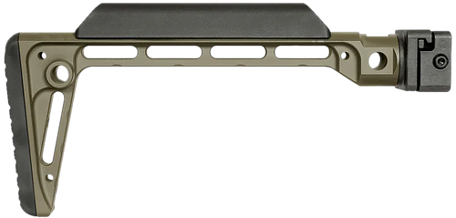 Midwest Industries MIMINSFODG Minimalistic Side Folding Stock ODG 6061 Aluminum Folding