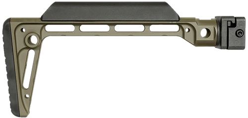 Midwest Industries MIMINSFODG Minimalistic Side Folding Stock ODG 6061 Aluminum Folding