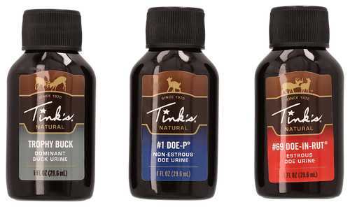 Dead Down Wind W6000 Hunt Success Kit Natural Deer Attractant Doe-In-Rut/Doe-P/ Trophy Buck Scent Bottle