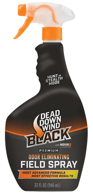 Dead Down Wind 137320 Black Premium Field Spray Odor Eliminator 32 oz Trigger Spray