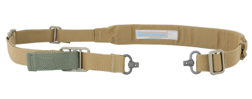 Blue Force Gear VCASPB200AACB Vickers Push Button Sling Coyote Brown Cordura Padded