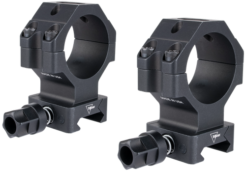 Trijicon AC22067 Scope Rings with Q-LOC Technology  Matte Black  30mm  Extra High